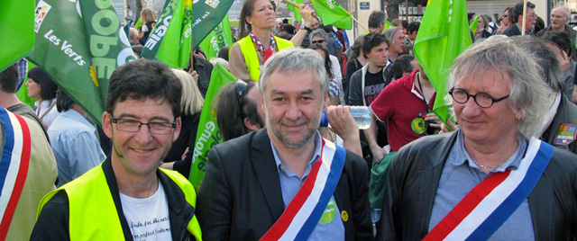 Manifestation anti-aéroport pour l’arrêt immédiat du projet