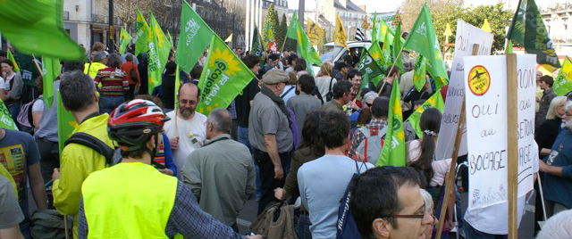 Manifestation anti-aéroport pour l’arrêt immédiat du projet