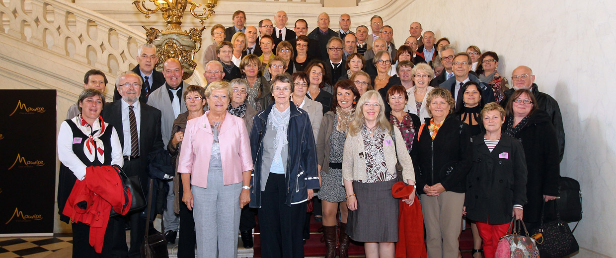 Les élus morbihannais en visite au Sénat