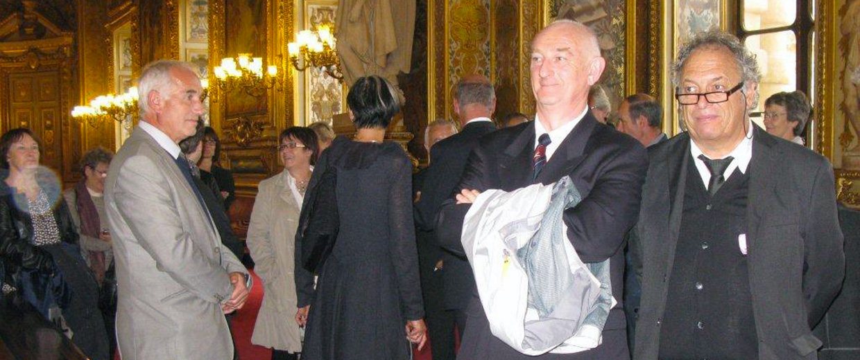 Les élus morbihannais en visite au Sénat