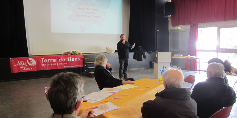 Assemblée générale de Terre de Liens à Saint-Nolff