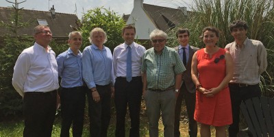 Déplacement sénatorial en Morbihan