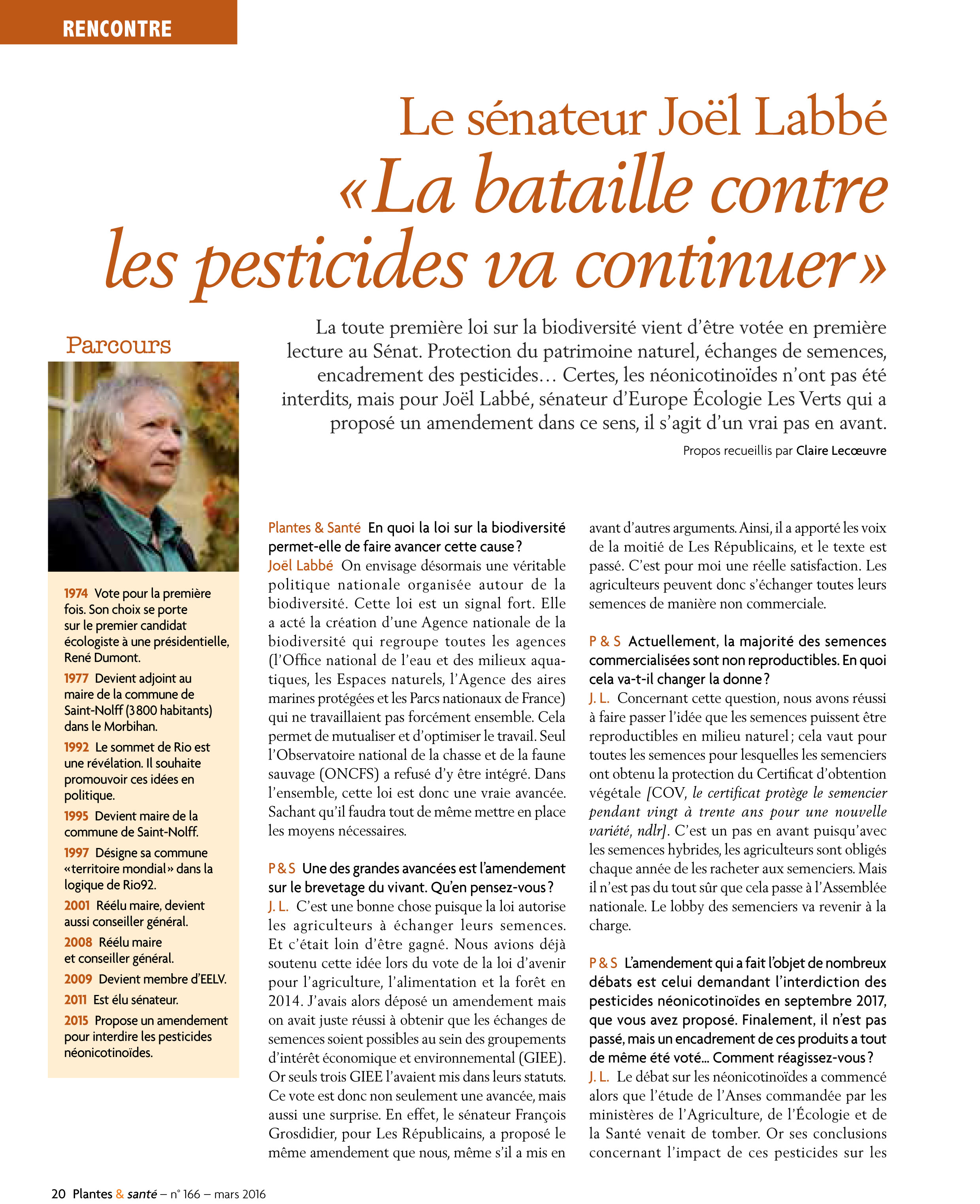 Plantes et Santé