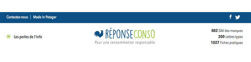 Réponse conso