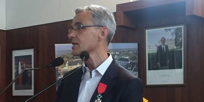 Légion d'honneur à Luc Foucault