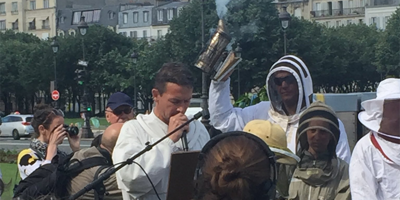 Manifestation des apiculteurs