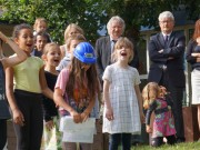 Inauguration des jardins de La Touline