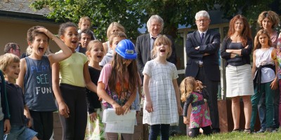 Inauguration des jardins de La Touline