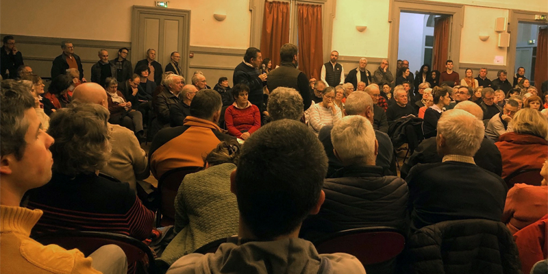 Grand débat à Auray