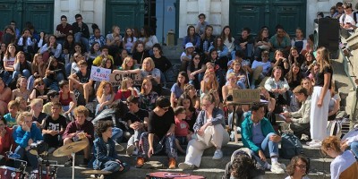 Marche pour le climat à vannes