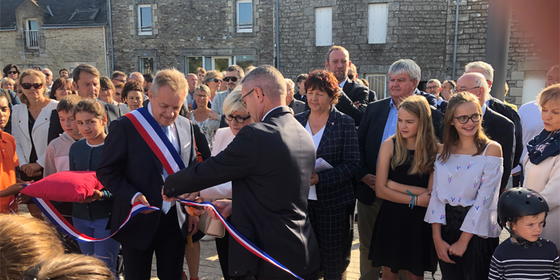 Inauguration à Meucon