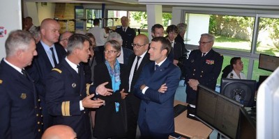 Emmanuel Macron dans le Morbihan