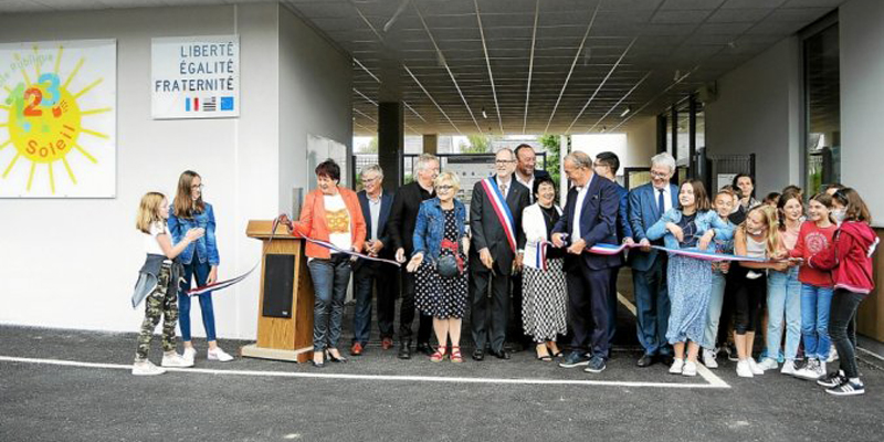 Inauguration de l’école de Monterblanc